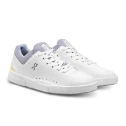 'On Running' Women's THE ROGER Advantage 1 Tennis Sneaker - White / Tempest -Shoes Shop womens on the roger advantage white tempest pair 1024x1024@2x
